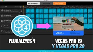 Como instalar y usar PluralEyes 4 en VEGAS PRO 19 y 20 [upl. by Nikos]