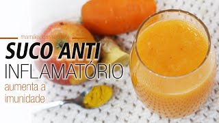 SUCO ANTIINFLAMATÓRIO ANTIOXIDANTE e ajuda aumentar a imunidade [upl. by Okikuy503]