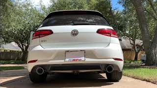 AWEintheWild Track Edition Exhaust for VW Mk 75 GTI [upl. by Joell197]