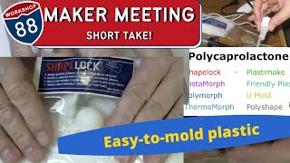 Easy to mold plastic Shapelock ⚪ [upl. by Ancelin]