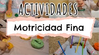 ACTIVIDADES para trabajar LA MOTRICIDAD FINA  PARA NIÑOS DE 12 AÑOS [upl. by Lauri]