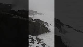 Ogunquit Maine Huge Storm 20 foot Waves [upl. by Halac]