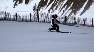 SKI ANDORRA TELEMARK INSTRUCTION LEVEL 2 EFPEM 2015 [upl. by Reham620]