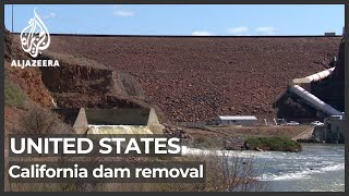 Largest dam removal in US history set to begin in California [upl. by Biddie156]