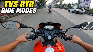 Riding The 2023 TVS Apache RTR 160 2v  Better Than Before [upl. by Zaneta]