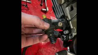 BMW Motorrad R1100 R850 R1150 GS RS RT R Anlasser tausch Neue Einspritzdüsen von Tillsde [upl. by Eseerahs338]