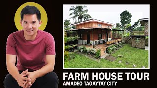 CUTE FARM HOUSE TOUR A47 with Mountainview ● AMADEO FARM HOUSE TOUR ● FOR SALE FARM HOUSE METRO TAG [upl. by Akisej]