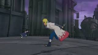 Batalla Legendaria Obito vs Minato  Duelo de Titantes en Naruto Shippuden Ultimate Ninja Storm 4 [upl. by Bruce]