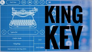 FREE Caelum Audio King Key  Great App for Typewriter amp Computer Keyboard Sounds AUv3 AAX VST3 AU [upl. by Grube615]