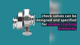 Check Valves amp Steam Applications [upl. by Lenej288]