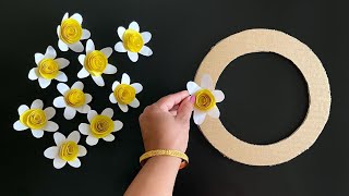 2 Beautiful Paper Wall Hanging  Paper Craft For Home Decoration  Easy Wall Hanging  DIY Ideas [upl. by Aisiram]