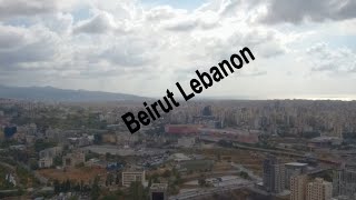 View of Lebanons Beirut skyline from Sin El Fil [upl. by Nimrac]