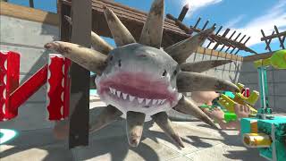 Megalodon Attack  Animal Revolt Battle Simulator [upl. by Spooner189]