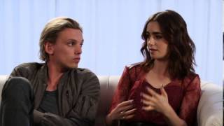 Mortal Memories Exclusive Cast Roundtable City of Bones DVD Extra [upl. by Einaffit119]