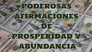 💰AFIRMACIONES de ABUNDANCIA y PROSPERIDAD 💲 Decretos quotYO SOYquot para ATRAER DINERO 💰 [upl. by Anabahs]