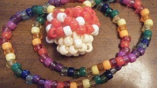 3D Mushroom Part 2  Kandi Tutorial  GingerCandE [upl. by Dorison]