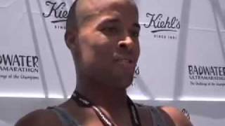 2007 Badwater David Goggins finishes AdventureCORPS Badwater Ultramarathon [upl. by Gnof969]