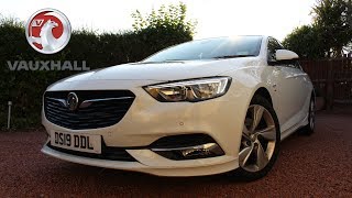 2019 Vauxhall Insignia Grand Sport Review  15T SRI Manual [upl. by Eilrak]