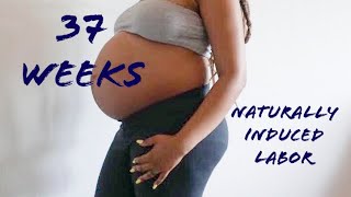 Induced Labor  37 Weeks Pregnant Vlog  Midwives Brew [upl. by Yak100]