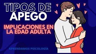 Qué Tipos de Apego existen y cómo Afectan al Adulto [upl. by Azial]