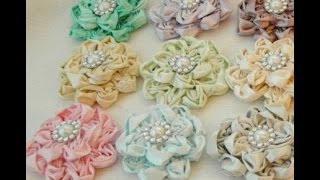 DIYEasy to make Zig Zag Flower Tutorial by SaCrafters [upl. by Eelinnej141]