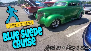 BLUE SUEDE CRUISE  Tupelo Mississippi 2022 [upl. by Enirahtak318]