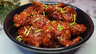 KOREAN FRIED CHICKEN  SWEET AND SPICY KOREAN FRIED CHICKEN  BEST KOREAN CHICKEN RECIPE [upl. by Nygem]