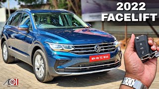 2022 VW Tiguan Facelift  On Road Price  Mileage  Features  Flagship VW [upl. by Weatherley]