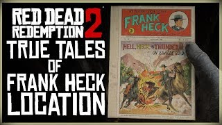 TRUE TALES OF FRANK HECK NO102  Red Dead Redemption 2  Unique Collectible 625 RARE SECRET BOOK [upl. by Drofdeb874]