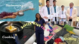 MBBS vlog 24 most happening day of medical college Ft KGMU [upl. by Haeluj883]