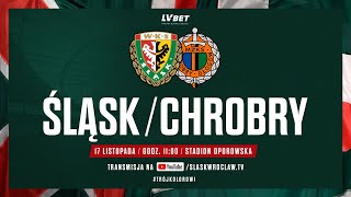 LIVE Śląsk vs Chrobry Głogów  Sparing [upl. by Haukom]