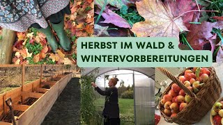 Selbstversorger im Herbst  So bereiten wir uns auf den Winter vor  Horror im Hochbeetgarten [upl. by Kalila300]