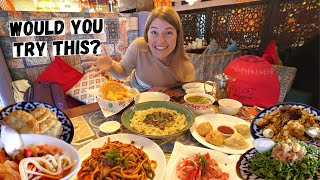 HUGE CENTRAL ASIAN FOOD TOUR in Bishkek Kyrgyzstan  MUST TRY [upl. by Griswold53]