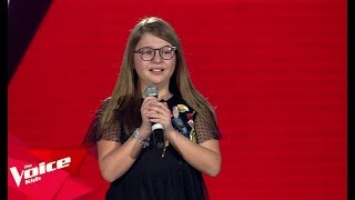 Isea  Stone Cold  Audicionet e Fshehura  The Voice Kids Albania 2019 [upl. by Ocirrej]