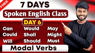 Day 6  Modal Verbs in English Grammar  Free Spoken English Class in Tamil  English Pesa Aasaya [upl. by Clarabelle]