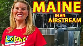 Airstream RV Camping in Maine [upl. by Keating]