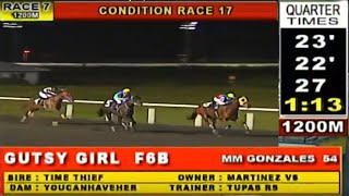 GUTSY GIRL  RACE 06 January  10 2020  BAYANG KARERISTA Horse Racing  Race Replay [upl. by Aroved]