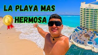 PLAYA del HOTEL SEADUST CANCUN🌴II TIENES QUE CONOCERLA SOYRAGAMA [upl. by Maggs21]