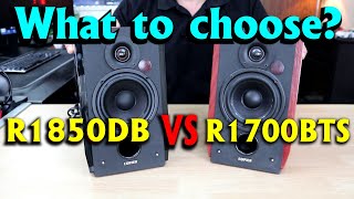 Edifier R1700BTs vs R1850DB What to choose amp sound test [upl. by Kaycee]