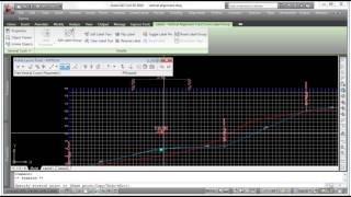 AutoCAD Civil 3D  Vertical Profile [upl. by Angy485]