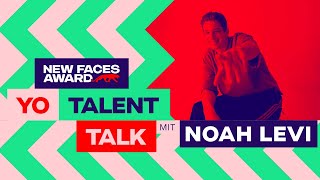 NOAH LEVI im BUNTE NEW FACES TALK – über seine erste Liebe Mainstream und sein Idol Justin Bieber [upl. by Suoivatnom]