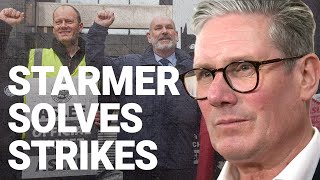 Starmer could end train strikes with 15 per cent pay offer  Mick Whelan [upl. by Eenor]