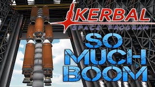 Kerbal Space Program  Part 8  SO MUCH BOOM [upl. by Rtoip]