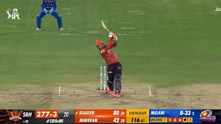 Sunrisers Hyderabad 2773 innings highlights  SRH vs MI IPL 2024 Match 08 Highlights [upl. by Suiraj]