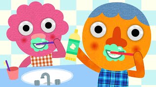 Brush Your Teeth 🪥  Tooth Brushing Song for Kids  Noodle amp Pals [upl. by Nylecyoj]