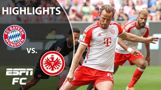 Bayern Munich vs Eintracht Frankfurt  Bundesliga Highlights  ESPN FC [upl. by Rosinski244]