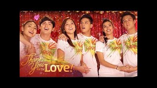 ABSCBN Christmas Station ID 2015  Thank You For The Love Lyrics [upl. by Caravette746]