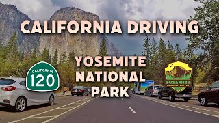 Scenic Drive Through Yosemite National Park amp Valley  Tioga Rd  Big Oak Flat Rd  Northside Dr [upl. by Paske]