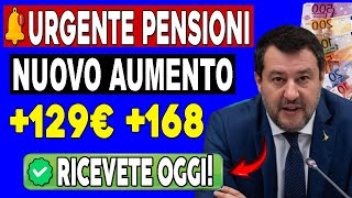 🚨APPROVATO OGGI  AUMENTI MENSILI DA 129 A 169 EURO – SCOPRI CHI NE BENEFICERÀ [upl. by Harriman]