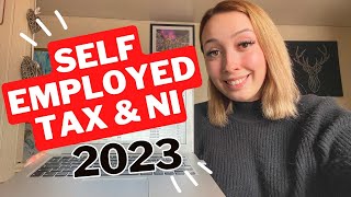 SelfEmployed Tax amp National Insurance EXPLAINED 2023  Uber Eats Deliveroo Just Eat amp Beelivery [upl. by Gearalt754]